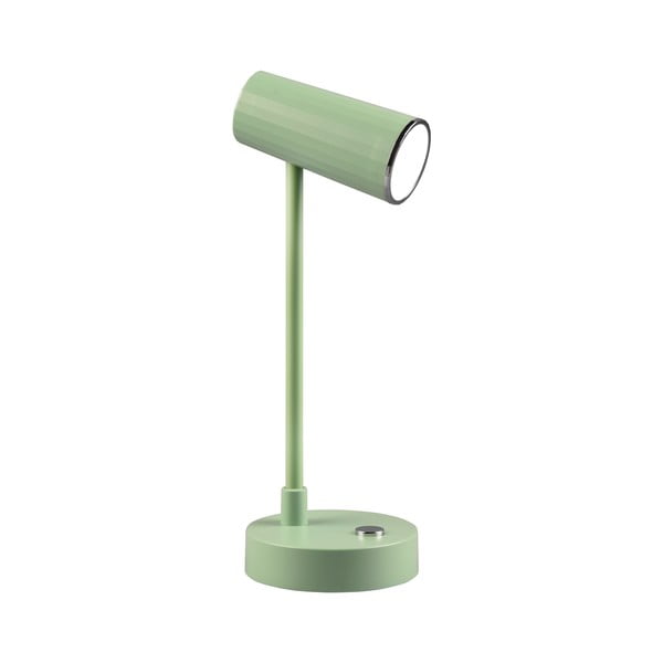 Világoszöld LED szabályozható asztali lámpa (magasság 28 cm) Lenny – Trio