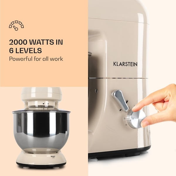 Bella bézs konyhai robotgép - Klarstein-image-1