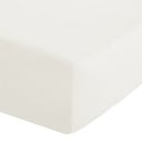Krémszínű gumis perkál lepedő 90x190 cm Easy Iron Percale – Catherine Lansfield