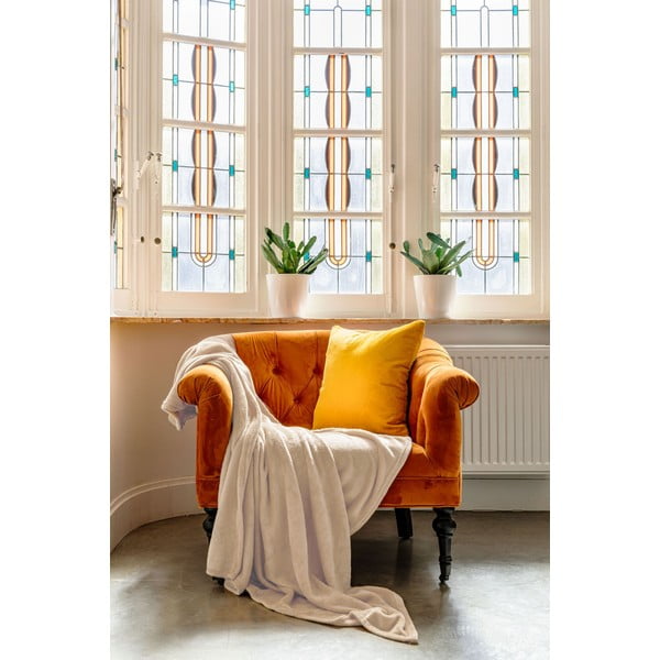 Bézs mikroplüss takaró, 220 x 240 cm - Tiseco Home Studio-image-1