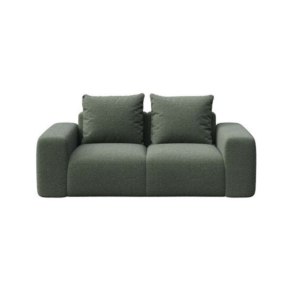 Zöld buklé kanapé 212 cm Monce – Rodier