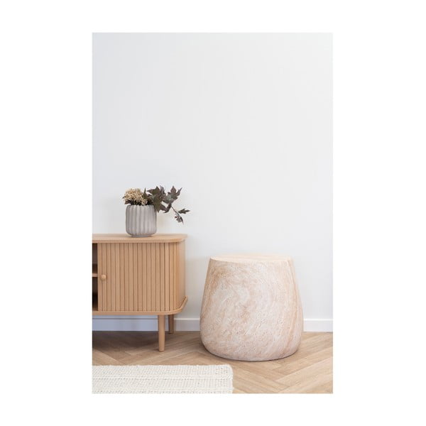 Kő kerek kerti kisasztal ø 47,5 cm Bonn – House Nordic-image-4