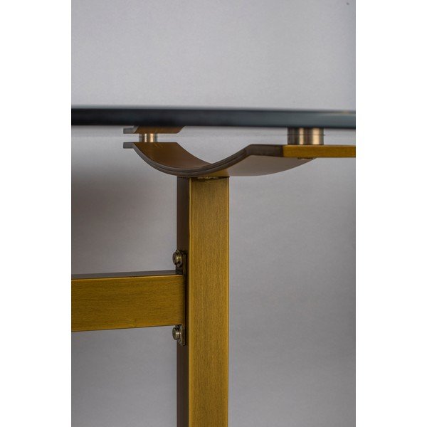 Sansa étkezőasztal üveg asztallappal, 180 x 90 cm - Dutchbone-image-4