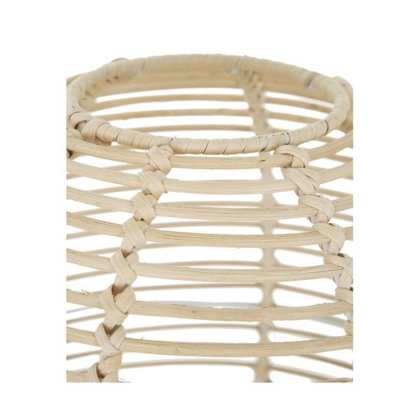 Wasa fekete asztali lámpa rattan árnyékolóval, magasság 38 cm - Westwing Collection-image-2