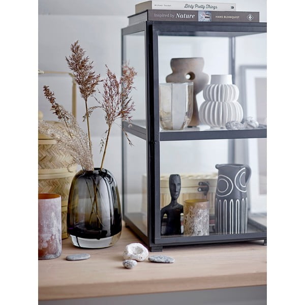 Ngoie bézs terrakotta váza, magasság 17 cm - Bloomingville-image-4