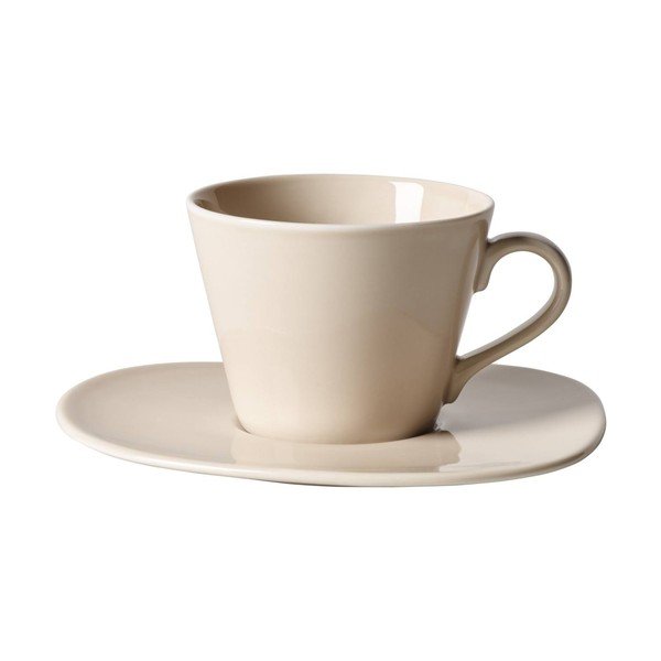Like Organic krémszínű-bézs porcelán kávéscsésze, 270 ml - Villeroy & Boch-image-2