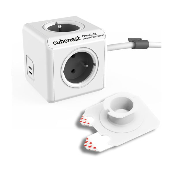 Elosztó  PowerCube Extended USB – Cubenest