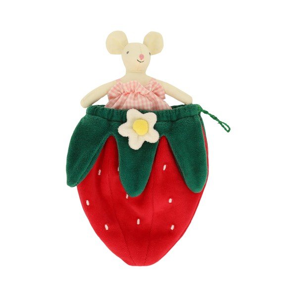 Plüssjáték Strawberry Mouse – Meri Meri