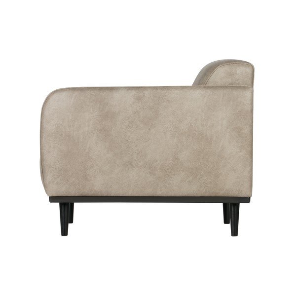 Statement világosszürke műbőr fotel - BePureHome-image-3