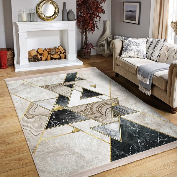 Bézs szőnyeg 160x230 cm – Mila Home-image-3