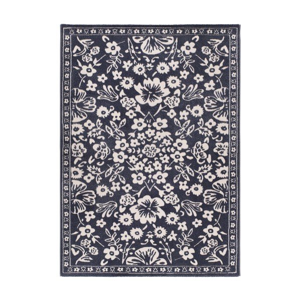 Sötétkék szőnyeg 80x150 cm Amara – Universal