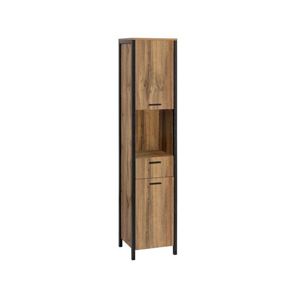 Werra barna fürdőszobai szekrény, 38 x 175 cm - Støraa-image-1