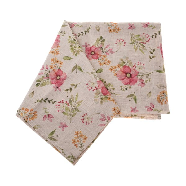 Lenkeverék lemosható asztalterítő 140x140 cm – Dakls