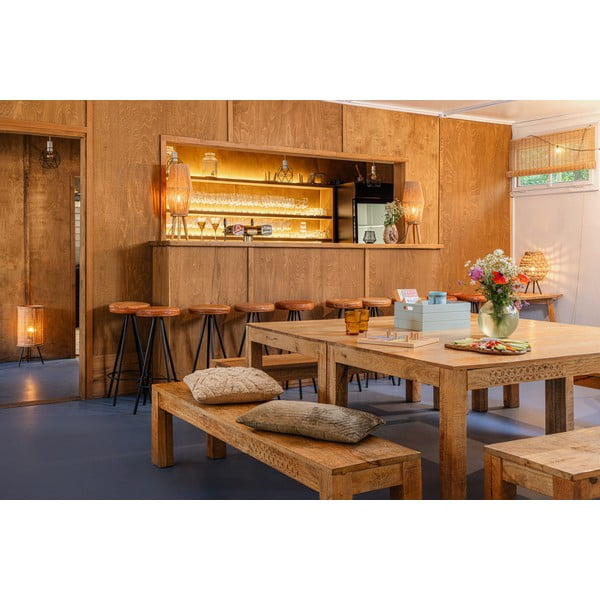 Sole zöld üveg váza, magasság 20 cm - Hübsch-image-4