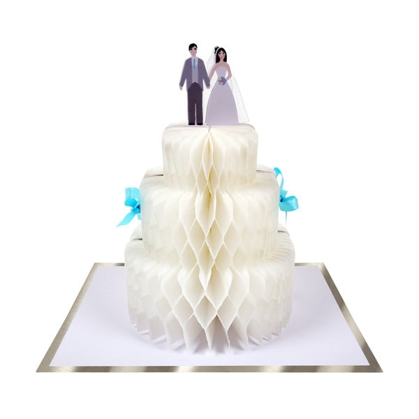 Üdvözlőlap Wedding Cake – Meri Meri
