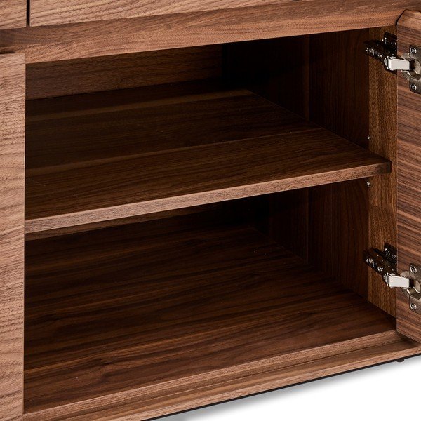 Barna komód diófa dekorral Tokyo – Furnhouse-image-1