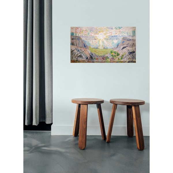 Edvard Munch - The Sun másolat, 70 x 40 cm-image-1