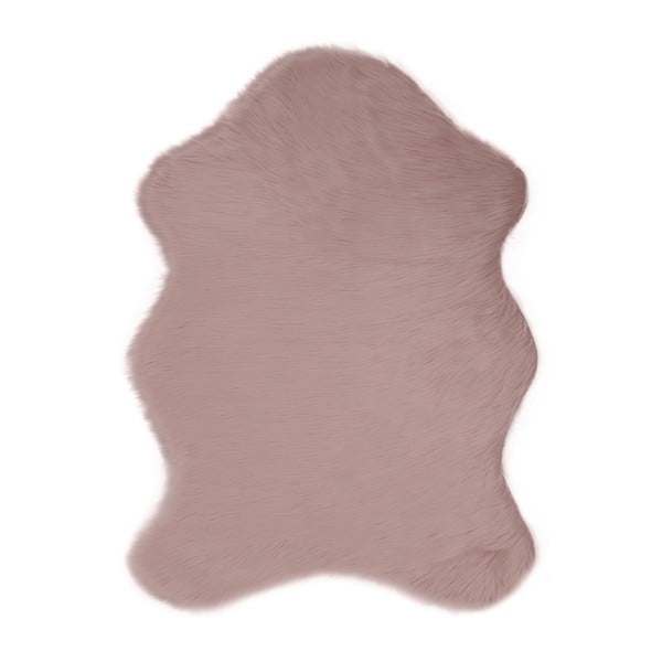 Pelus Powder rózsaszín műszőrme szőnyeg, 150 x 200 cm