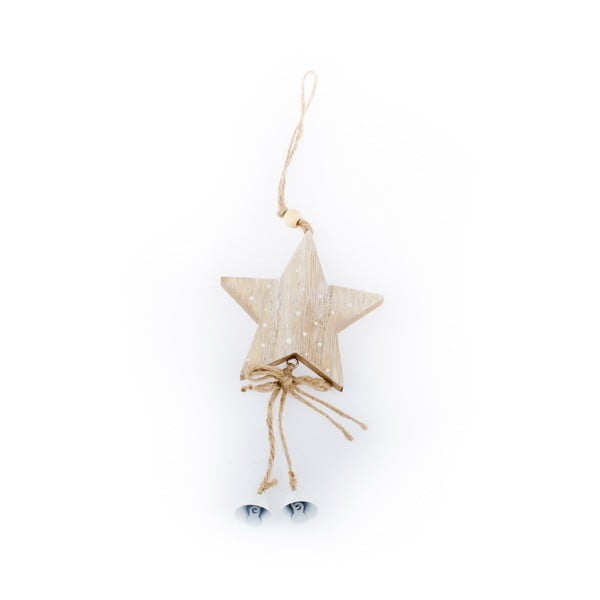 Blanche csillag formájú felakasztható karácsonyi dekoráció - Dakls