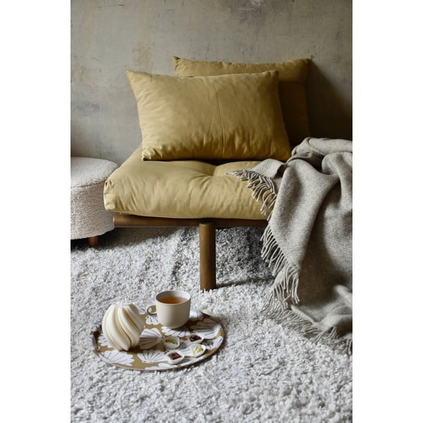 Sárga kanapé 200 cm Pace - Karup Design-image-4