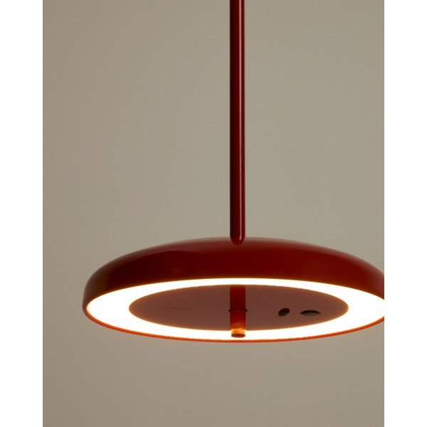 Piros LED dimmelhető mennyezeti lámpa fém búrával ø 16 cm Porte – Kave Home-image-1