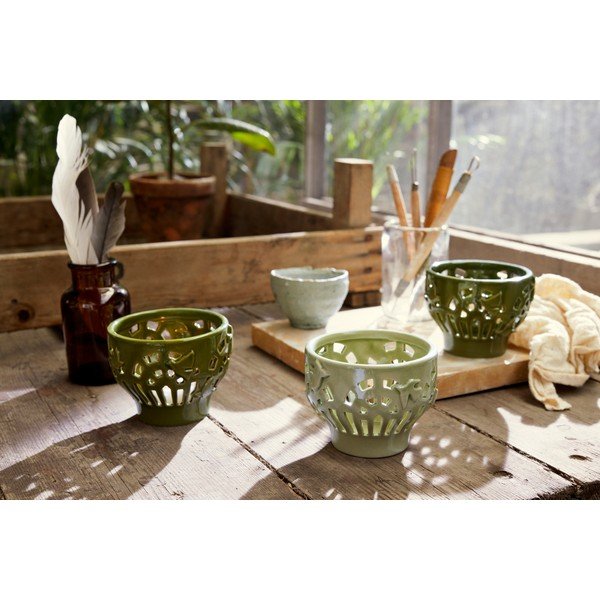 Kerámia gyertyatartó Orangery – Kähler Design-image-1