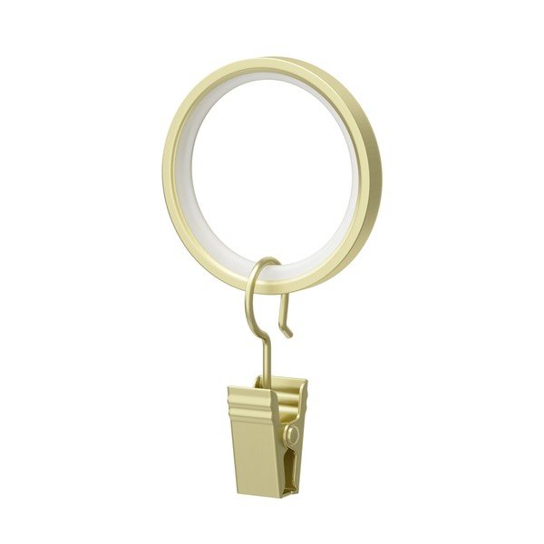 Függönykarika szett csipesszel 7 db-os Cappa - Umbra-image-3