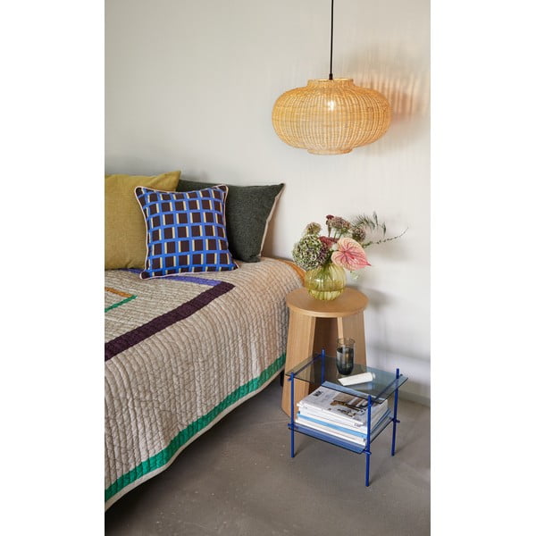 Tárolóasztal üveg asztallappal Niche – Hübsch-image-4