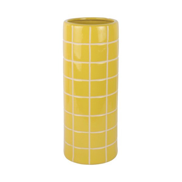 Sárga kerámia váza (magasság 40 cm) Retro Tiles – PT LIVING