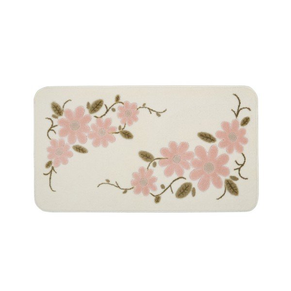 Bathmats Margherita White 2 db-os fürdőszobai kilépő szett - Confetti-image-1