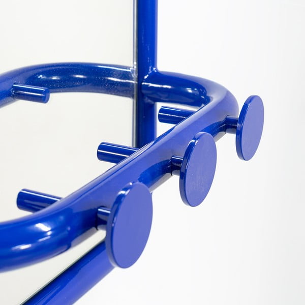 Kék fém fogas panel 35x60x11 cm Retro – Spinder Design-image-3