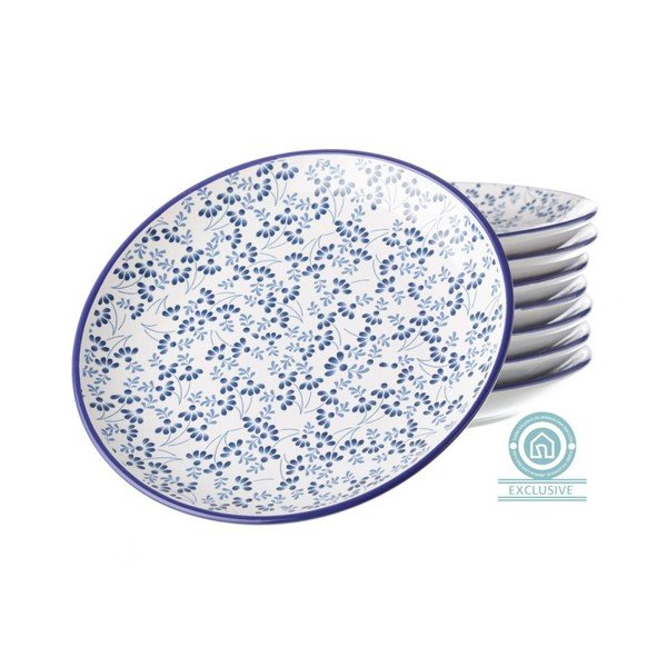 Kék-fehér tányér - Unimasa Meadow-image-1