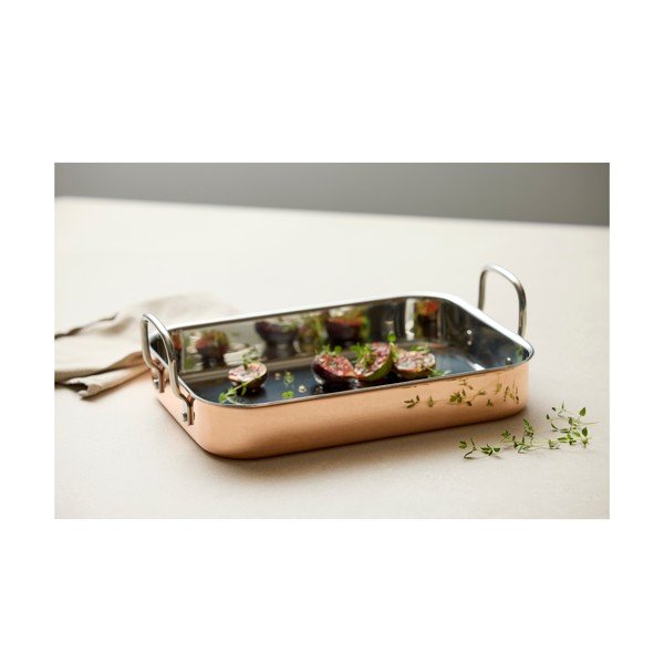 Réz-rozsdamentes acél sütőedény 25,5x35 cm – Blomsterbergs-image-1