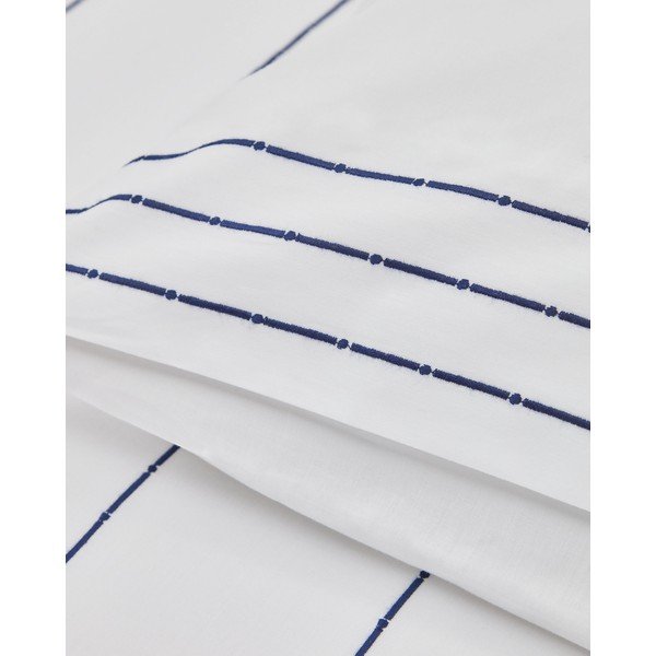 Fehér egyszemélyes hosszabbított pamut-perkál ágyneműhuzat 150x220 cm Cintia – Kave Home-image-3