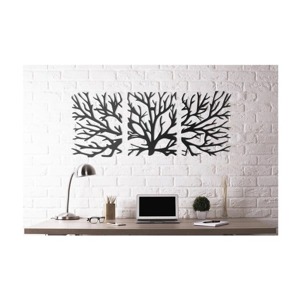 Branches fém fali dekoráció, 50 x 120 cm