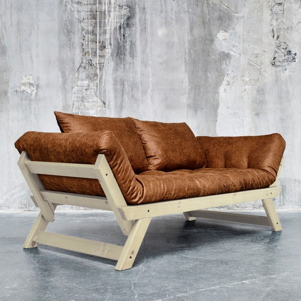 Vintage Bebop Natural/Choco kanapé - Karup-image-1