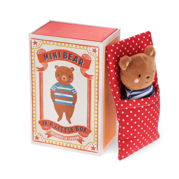 Plüssjáték Mini Bear in a Little Box – Rex London