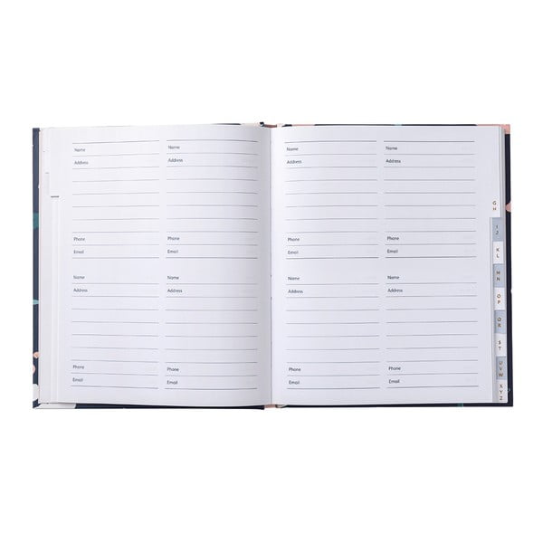 Navy Blush jegyzetfüzet öntapadó címkékkel, 104 oldal - Busy B-image-3