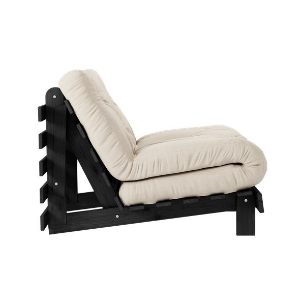 Bézs fotel Roots Black Night – Karup Design-image-4