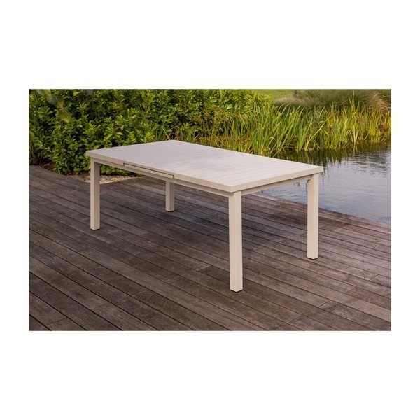 Alumínium kerti étkezőasztal 100x180 cm Mobile – Exotan-image-3