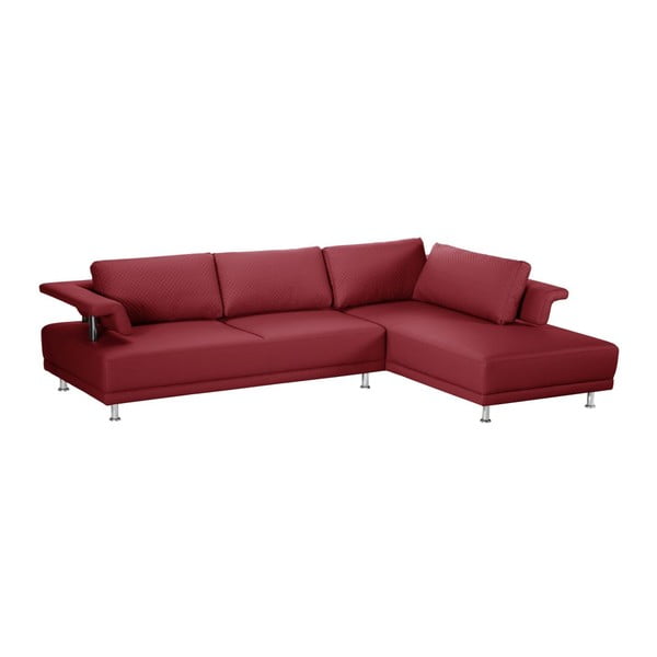 Einaudi piros kanapé, jobb oldali kivitel - Florenzzi