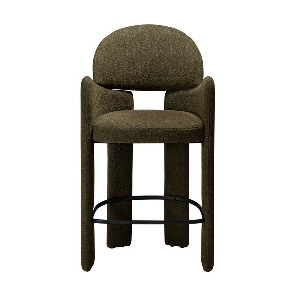 Khaki bárszék (ülésmagasság 68,5 cm) Aole – DAN-FORM Denmark-image-1