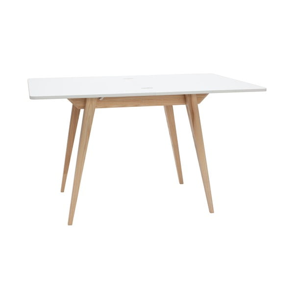 Bővíthető étkezőasztal fehér asztallappal 65x90 cm Envelope – Ragaba-image-3