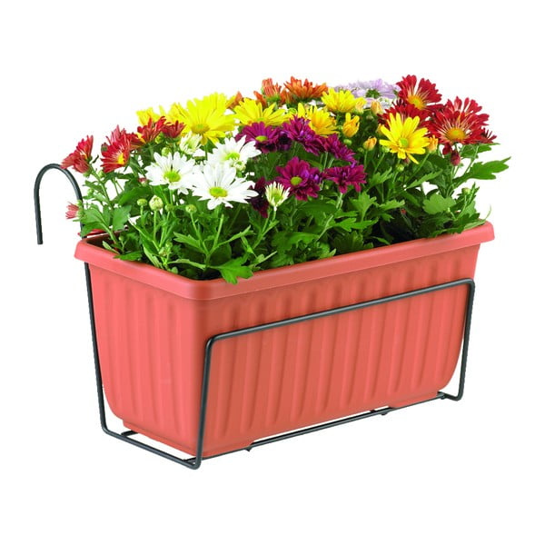 Siestino fekete fém tartó virágtartóhez - Plastia-image-2