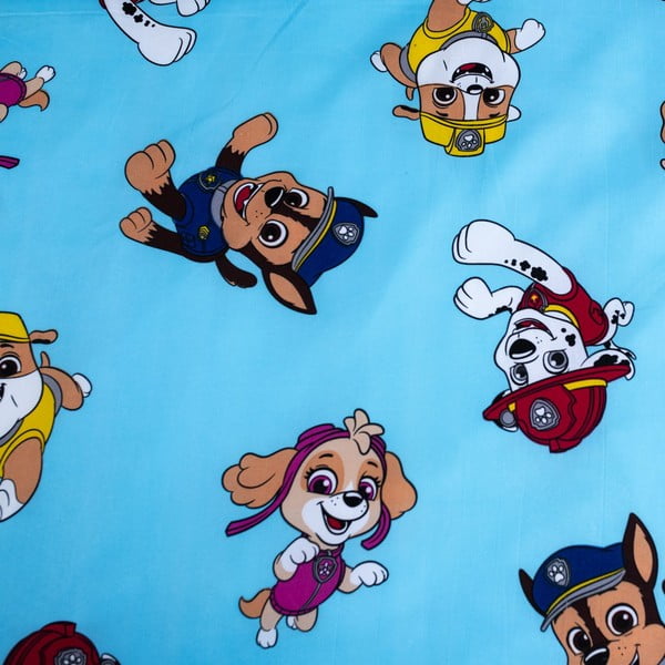 Egyszemélyes mikroszálas gyerek ágyneműhuzat 140x200 cm Paw Patrol – Jerry Fabrics-image-4