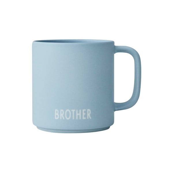 Kék porcelán bögre 175 ml Brother – Design Letters