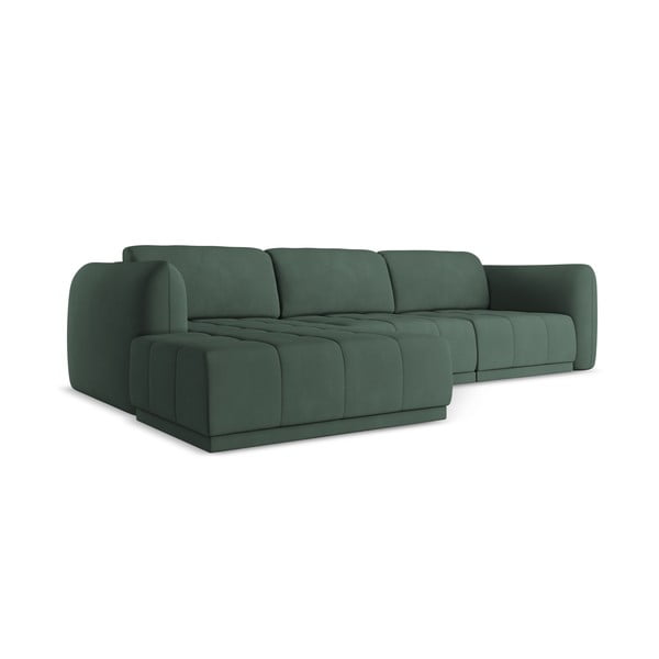 Zöld sarokkanapé (bal oldali) Hoku – Makamii-image-3