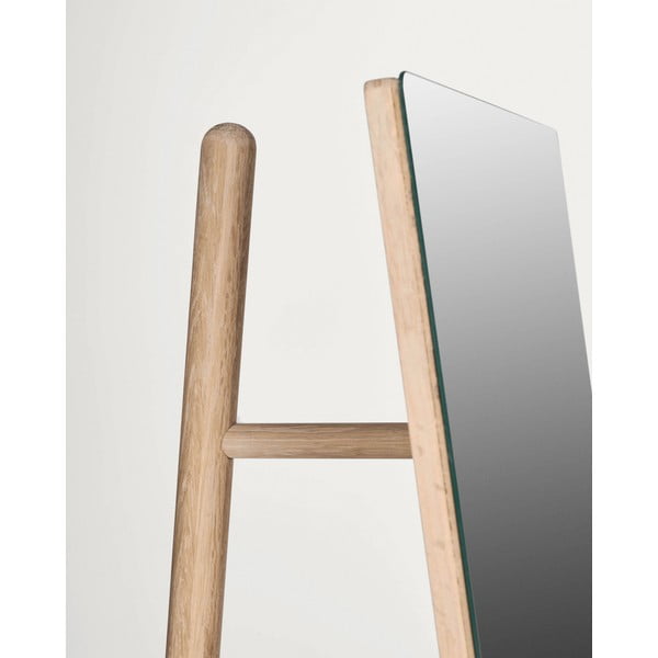 Álló tükör tömörfa kerettel 45x160 cm Keisy – Kave Home-image-3