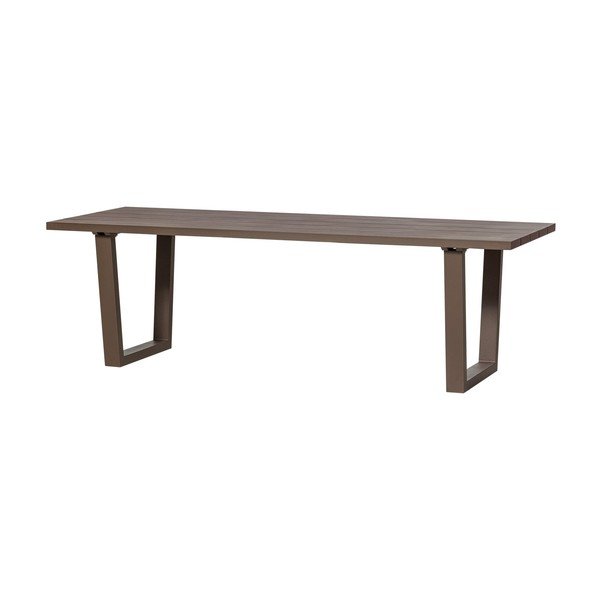 Fém kerti étkezőasztal 87x240 cm Bear – WOOOD-image-2