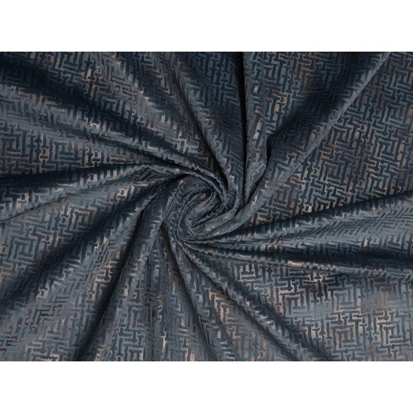 Antracitszürke függöny 140x260 cm Terra – Mendola Fabrics